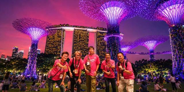 Singapore: rivierrondvaart met de lichtshows Garden Rhapsody en Spectra