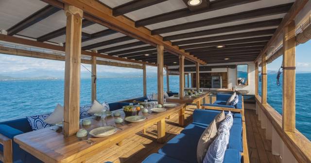 Komodo: dagtocht per boot langs vier eilanden