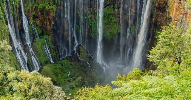 Vanuit Malang: dagtour naar de waterval Tumpak Sewu