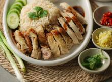 Hainanese chicken rice