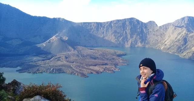 Rinjani: tweedaagse trek naar de kraterrand vanuit Senaru