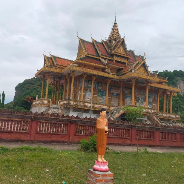 Battambang: tuk-tuk, bamboetrein, moordgrotten/vleermuizengrotten, zonsondergang
