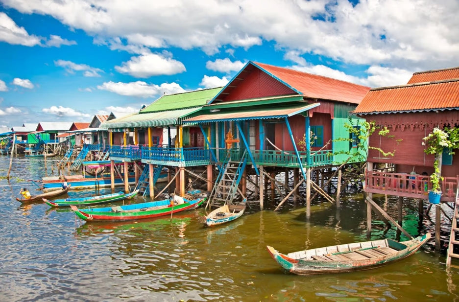 Vanuit Siem Reap: Kampong Phluk Floating Village Tour per boot