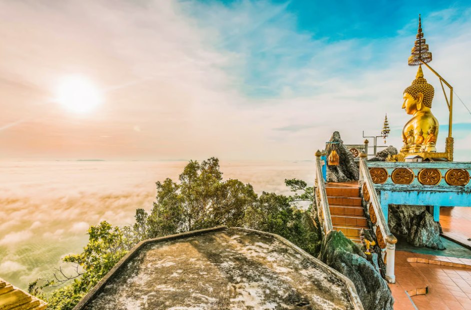 Krabi: Tijgergrot Tempel, Emerald Pool en Hot Springs Tour