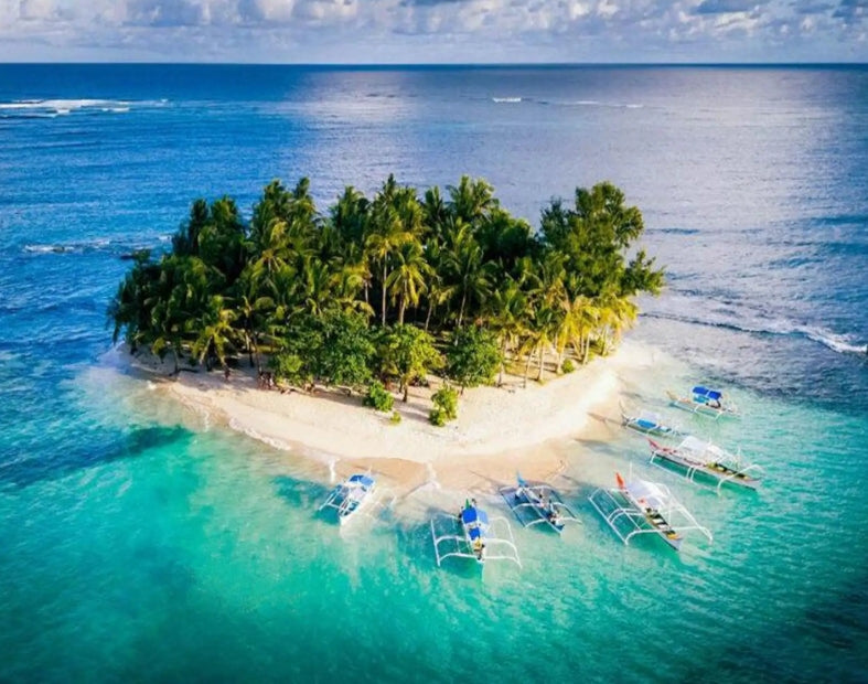 Siargao Tri-Island met drone en zeemeerminstaart (uiterste tijd 15:00 uur)