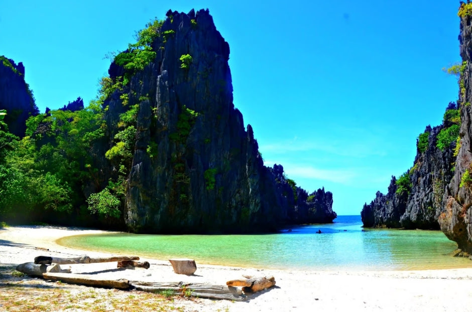 El Nido eilandhoppen Tour C: Verborgen stranden & heiligdom