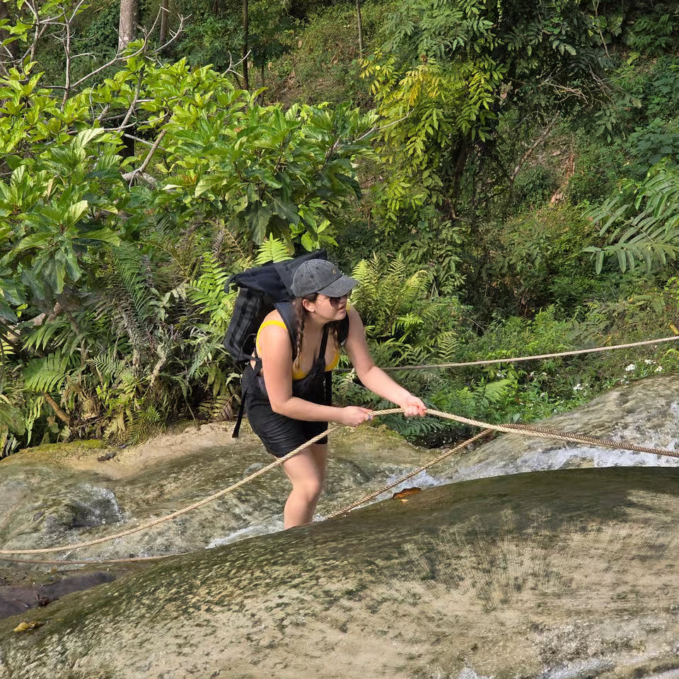 Chiang Mai: Sticky waterval (halve dag) Hoteltransfer